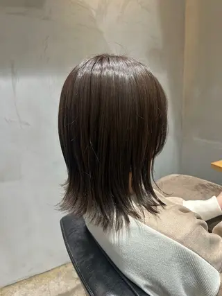 ミディアム アレンジ/新宿 透明感カラー/ヤノのヘアスタイル