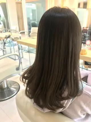 ミディアム カラー 後藤 瑞季のヘアスタイル