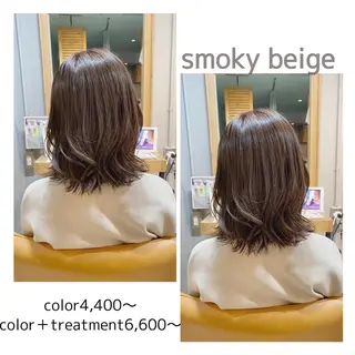 カラー 🌈艶カラーリスト 🌈井原円袈🌈のヘアスタイル