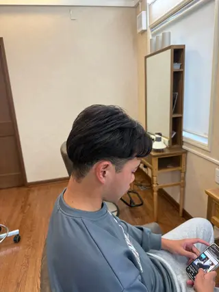 ショート merc所属・岡田 啓佑のヘアスタイル