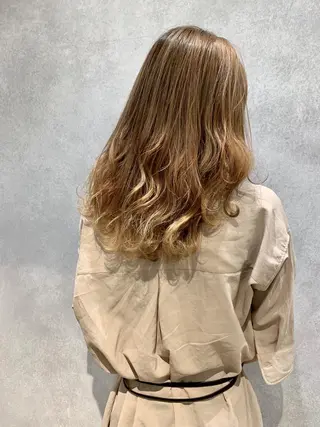 ロング カラー オーナースタイリスト 宗正淳志のヘアスタイル