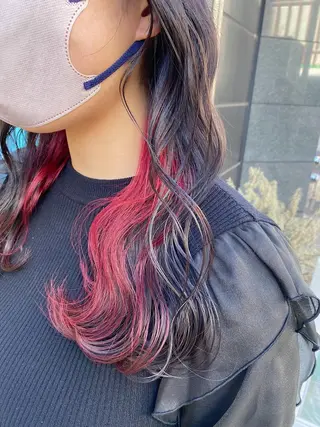 ロング カラー 🧸にしかた ちひろ🧸 / 渋谷のヘアスタイル