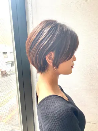 ショート 会田 渡夢のヘアスタイル