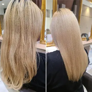 ミディアム Ash 店長　山下達也のヘアスタイル