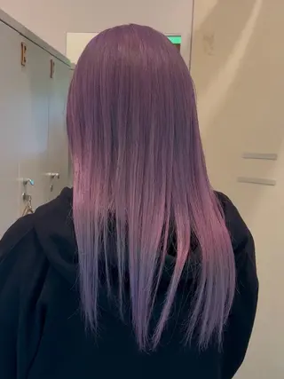 ロング カラー 渡邊 海里のヘアスタイル