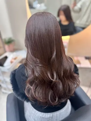 ロング カラー パーマ 【髪質改善特化】 tamのヘアスタイル