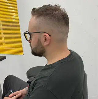 メンズ 断髪刈舞所属・大月 優汰のヘアスタイル