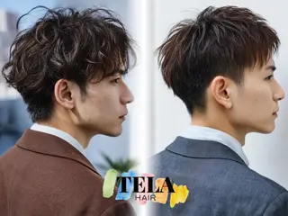メンズ TELAHAIR 髪質改善特化型サロンのヘアスタイル