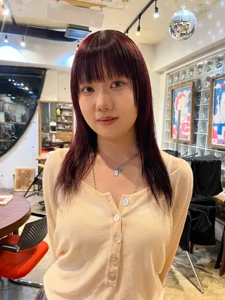 ミディアム CALM所属・原宿/ルーツカラー/ しゅんぺいのヘアスタイル