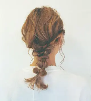 ミディアム 吉田 浩太郎のヘアスタイル