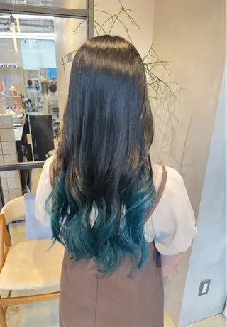 ロング カラー 透明感カラー✨艶髪 制作🌱山根あゆみのヘアスタイル