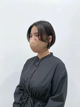 ショート aoi /パーマ /まるみショートのヘアスタイル