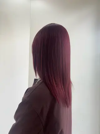 ミディアム ☘️かわいいハイトー ン☘️nonokaのヘアスタイル