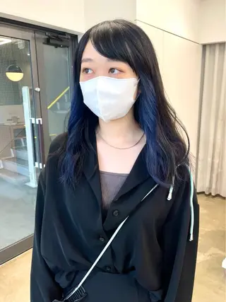 セミロング カラー pole所属・【pole】 minaのヘアスタイル