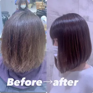 パーマ 韓国🇰🇷透明感 ERIのヘアスタイル