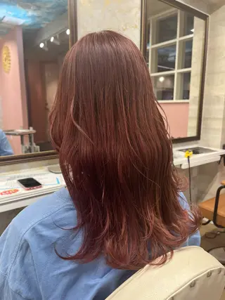 セミロング カラー 🇰🇷韓国ヘア× 髪質改善　黒川天斗のヘアスタイル
