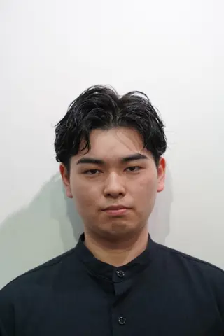 パーマ メンズ キッズ ショート パーマ特化 スタイリスト石田のヘアスタイル