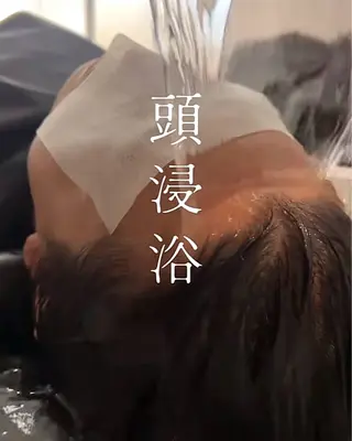 頭皮につけないカラー /白髪ぼかし/実加永のヘアスタイル