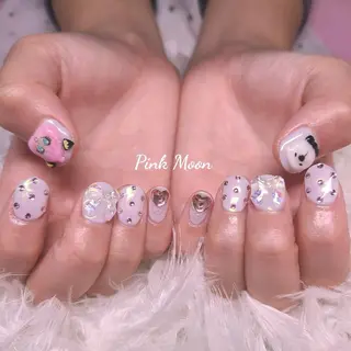 ネイル PinkMoon Nozomiのネイルデザイン