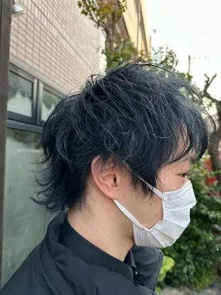 メンズ バグスドゥア所属・中尾 陸のヘアスタイル