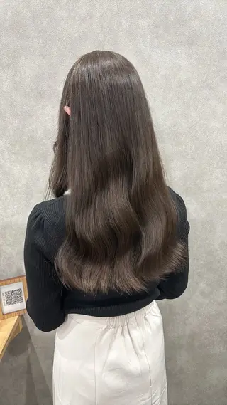 ロング カラー FUJINO RYOのヘアスタイル