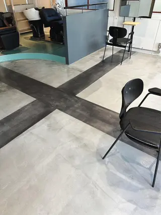 セミロング デザインカラー 原宿/キシタのヘアスタイル