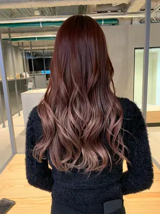 カラー リョウ/ショート /ハイトーン/八王子のヘアスタイル