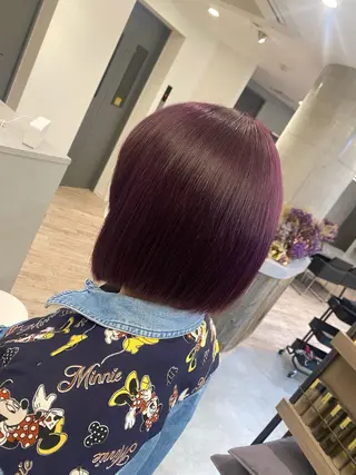 ショート カラー ハイトーン特化サロン 🍑momo🍑のヘアスタイル