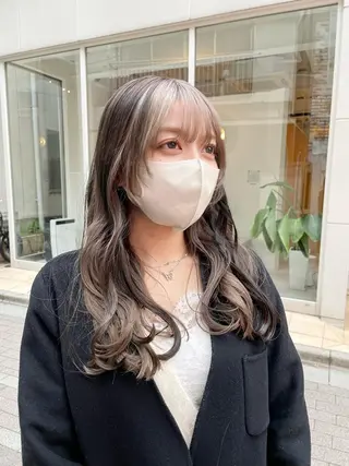 ロング カラー meme原宿所属・ブロンド・ハイトーン /遠藤将太のヘアスタイル