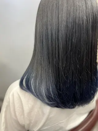 ミディアム カラー 🖤 tsubura🖤のヘアスタイル