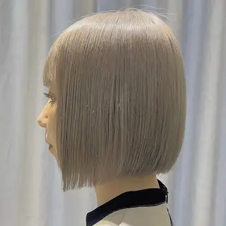 ショート カラー 💖ブリーチ/暖色 𝐘𝐮𝐢💖のヘアスタイル