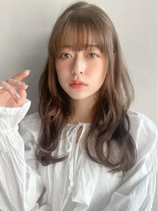 ロング カラー Agnos 青山/ saya🌼のヘアスタイル