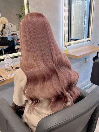 カラー 🫧ブリーチ🫧 透明感カラーYUTAのヘアスタイル