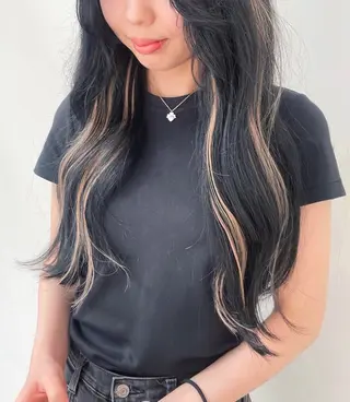 ロング カラー hemm,hemm.所属・似合わせヘア 💐たかさきかなこのヘアスタイル