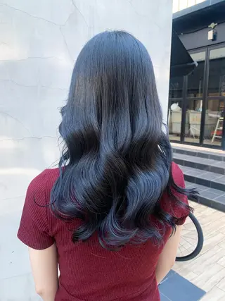 セミロング カラー ヘアアレンジ yuka .のヘアスタイル