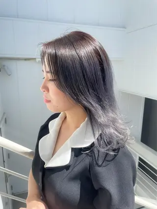 ロング 【20代ダメージ毛に 髪質改善】のヘアスタイル