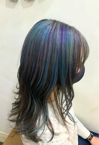 セミロング おおたけ あゆみのヘアスタイル