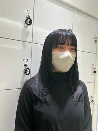 ミディアム カラー ウノプリール茶屋町店所属・Hotaru/梅田 /茶屋町のヘアスタイル