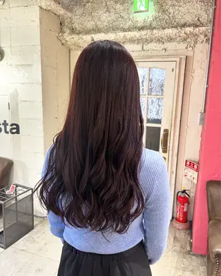 ロング カラー ☁️透明感カラー☁️ Reikaのヘアスタイル