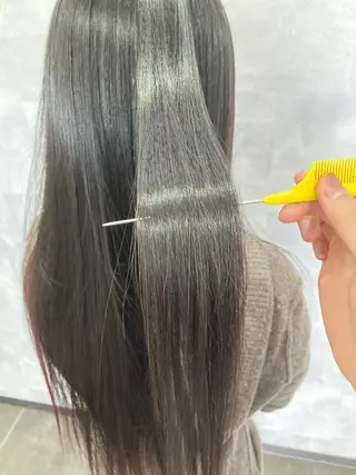 ロング カラー レイヤーカット ✨藤原のヘアスタイル