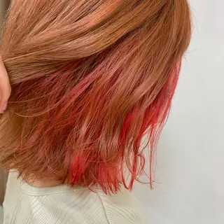 ショート カラー 透明感/韓国風 🇰🇷RYUKIのヘアスタイル