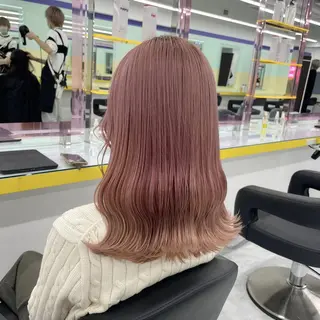 カラー 韓国風暖色カラー‎ 🩰🎀/yurinのヘアスタイル