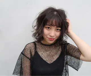 ミディアム レイヤーカット TAIKIのヘアスタイル