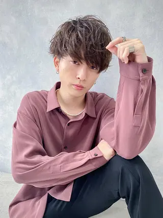 メンズ メンズサロンANDY 御堂筋なんば店所属・大阪メンズヘアのプロ 高橋 直希のヘアスタイル