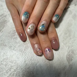 ネイル atelier salon Mar’s鶴ヶ島 アットホームサロン所属・a Tomokaのネイルデザイン