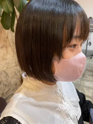 ショート カラー 【AMANEQ】 yuka🦋のヘアスタイル