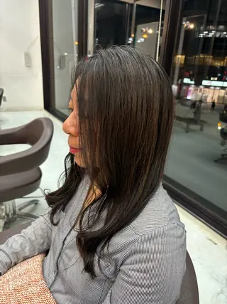 ロング WILL西宮店所属・WILL西宮野崎琴水 /透明感カラーのヘアスタイル