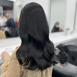 カラー 🫧透明感暗髪 ヘアーひめな🫧のヘアスタイル