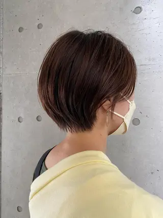 ショート カラー Leverage New York所属・小滝 楓のヘアスタイル