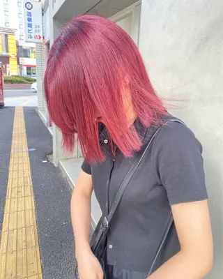 セミロング カラー SHICENEケイ レイヤーカット🦋のヘアスタイル